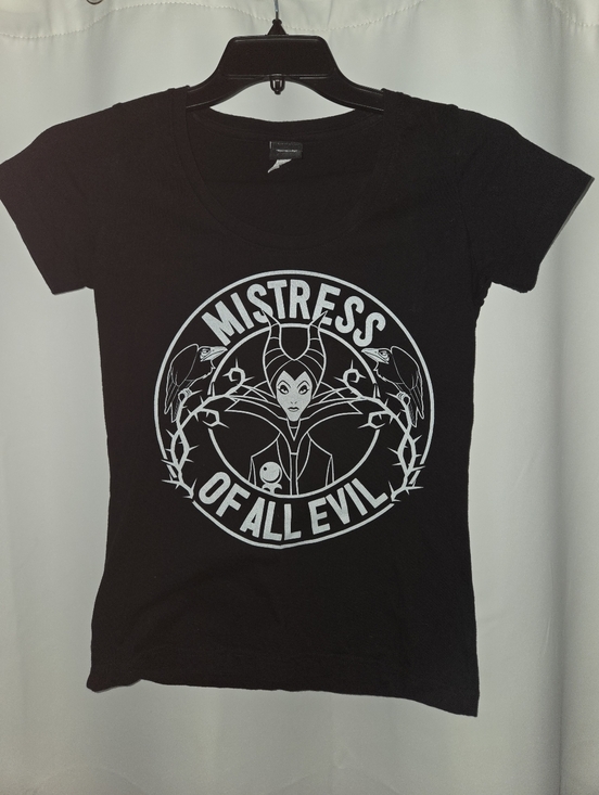 Disney Tops - Disney Black 'Mistress of All Evil' Maleficent Graphic Tee